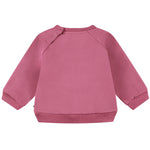 Molo Disc Smile Sweatshirt - Dark Rose