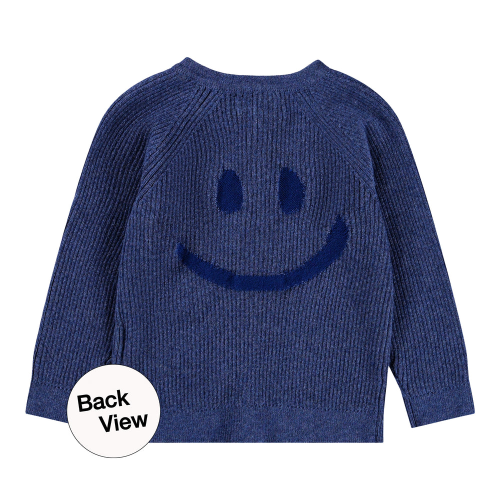 Molo Knit Smile Set - Evening Sky