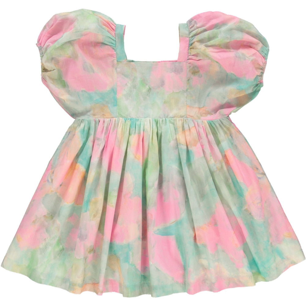 Bebe Organic Violetta Watercolor Dress