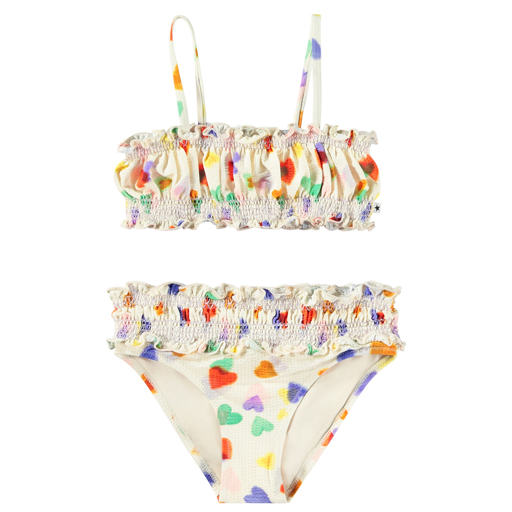 Molo Nita Bikini - Rainbow Hearts