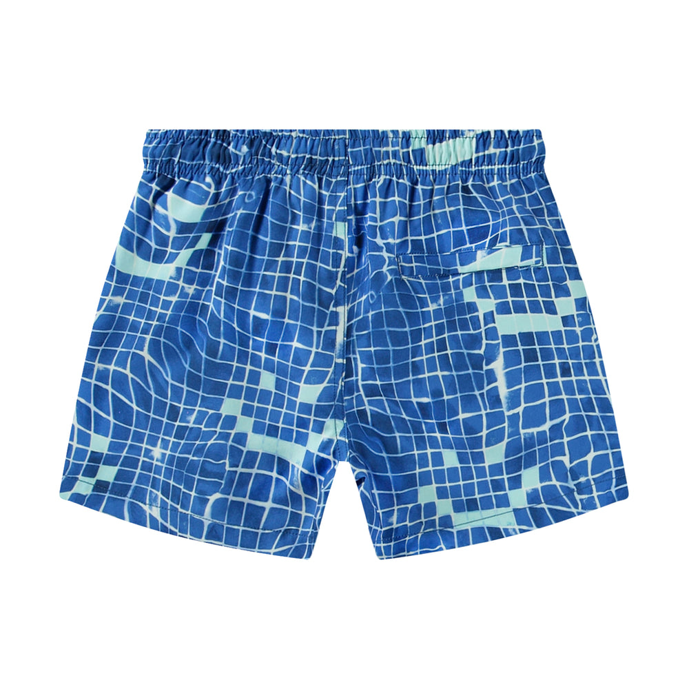 Molo Niko Swim Shorts - Tile Smile