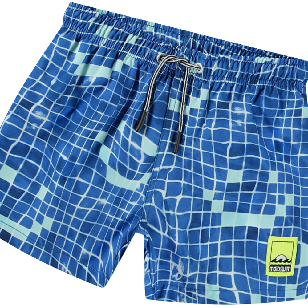 Molo Niko Swim Shorts - Tile Smile