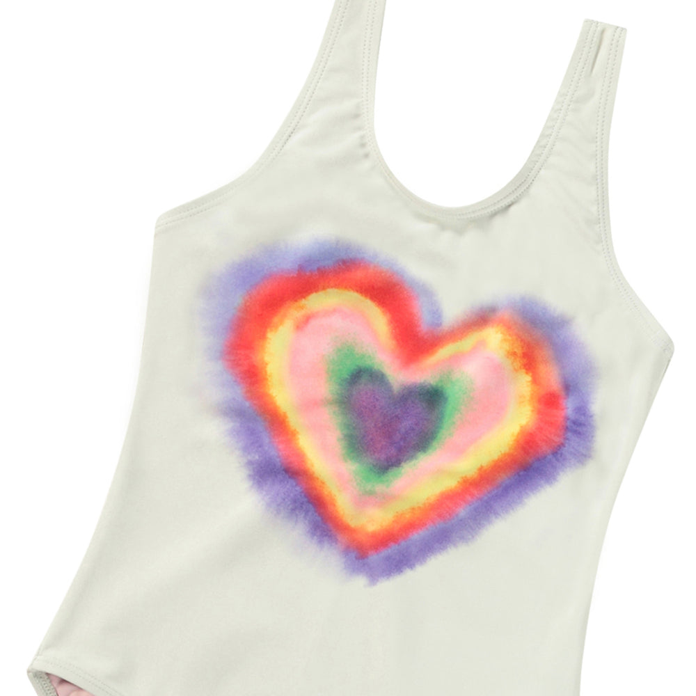 Molo Nika Swimsuit - Rainbow Heart