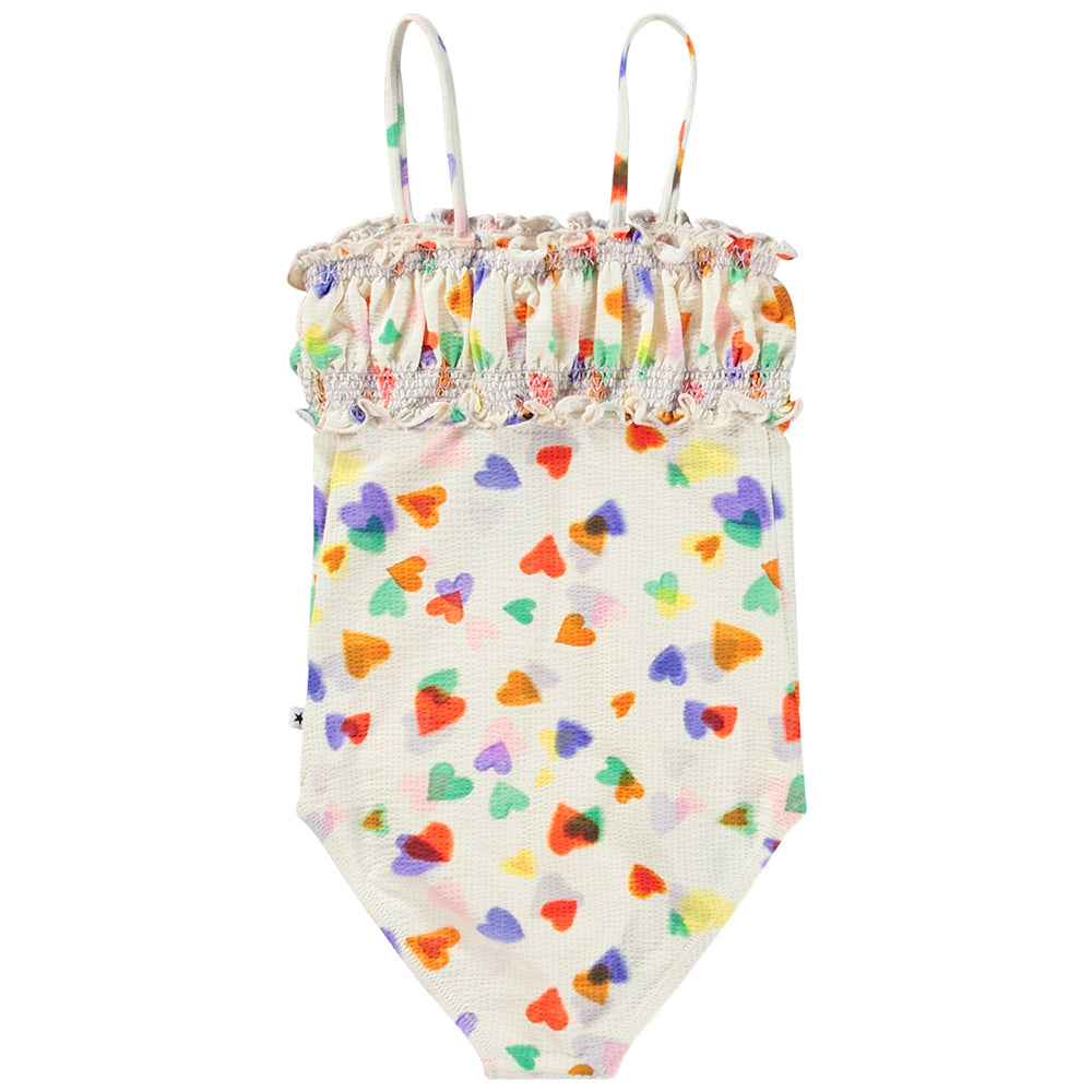 Molo Nella Swimsuit - Rainbow Hearts