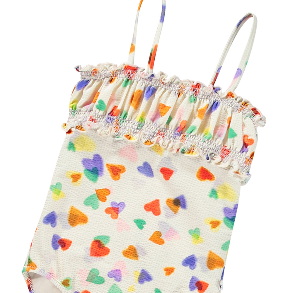 Molo Nella Swimsuit - Rainbow Hearts