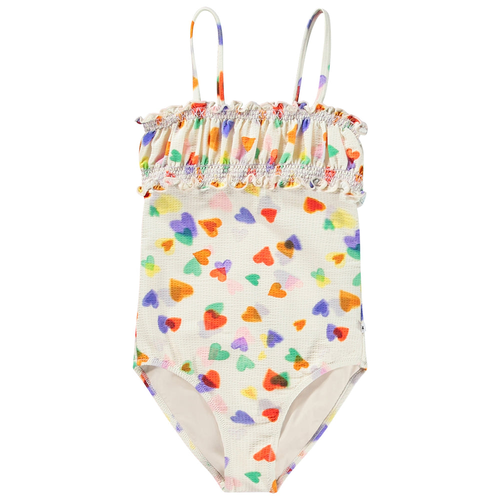 Molo Nella Swimsuit - Rainbow Hearts