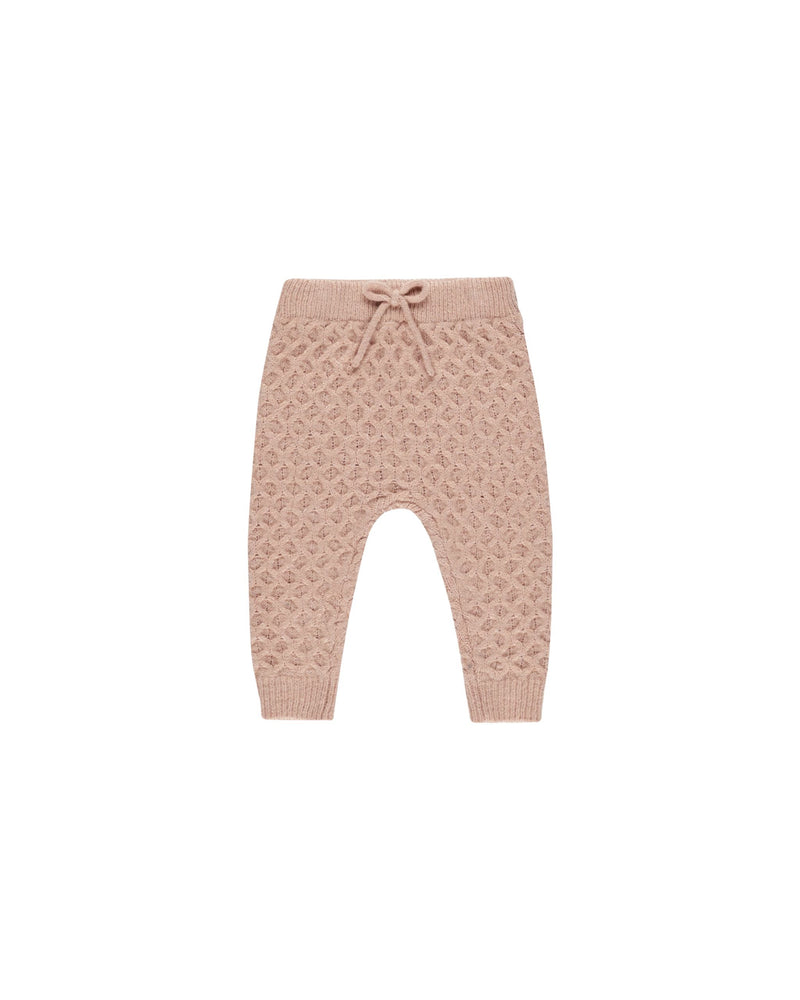 Rylee + Cru Gable Sweater Set - Rose