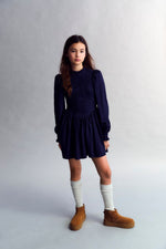 The New Society Nora Dress - Infinite Navy