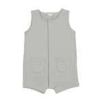 Lilette All Over Hot Air Balloon Romper - Seafoam
