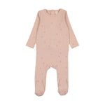 Lilette All Over Hot Air Balloon Footie - Peach