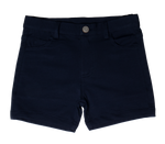 Crew Kids Slim Knit Shorts - Navy