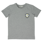 Crew Kids Stitch Patch Tee - Grey