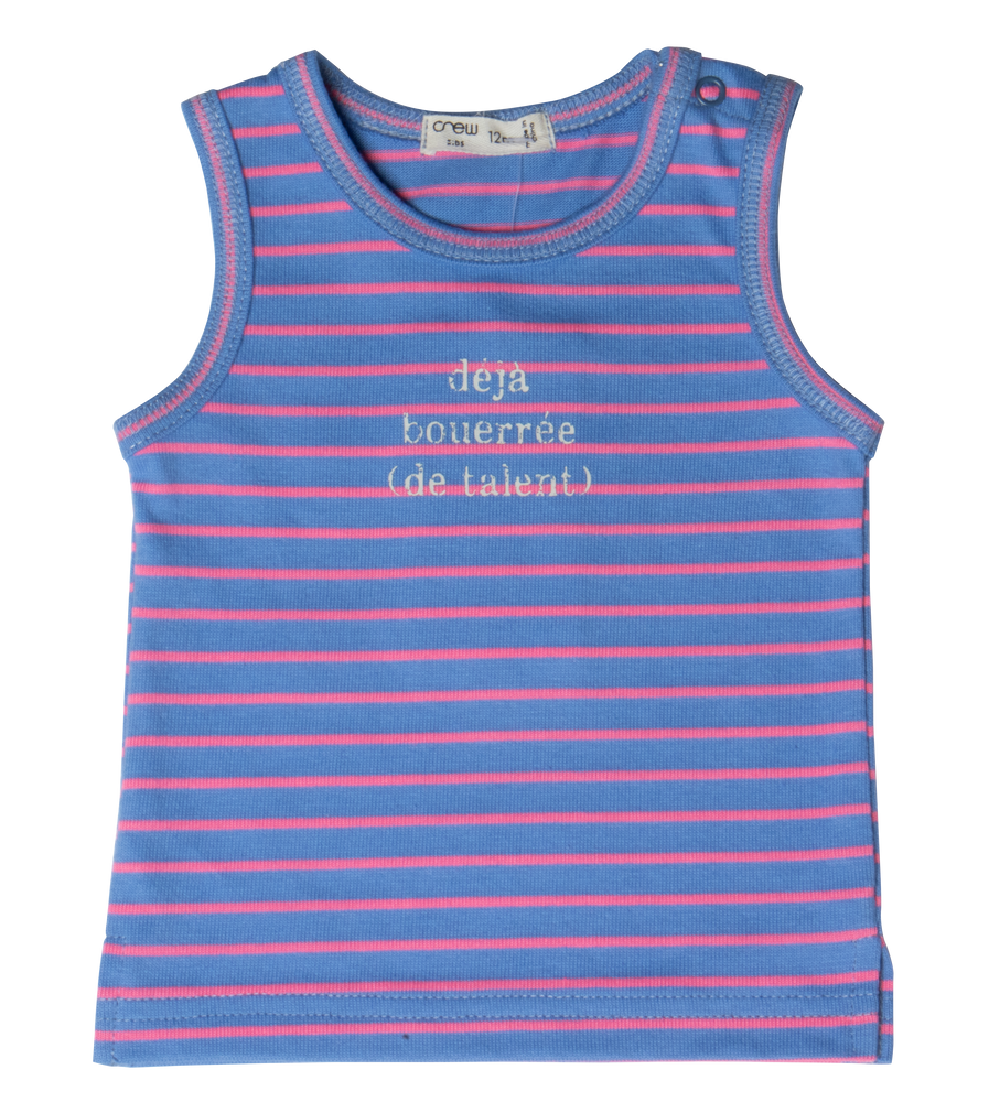 Crew Kids Neon Stripe Set - Blue