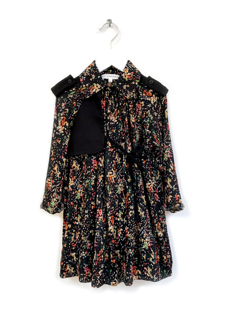 Treehouse Atea Trench Dress - Flowers