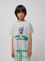 Bobo Choses a Day at the Beach T-shirt - Heather Grey