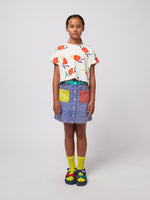 Bobo Choses Color Block Denim Skirt