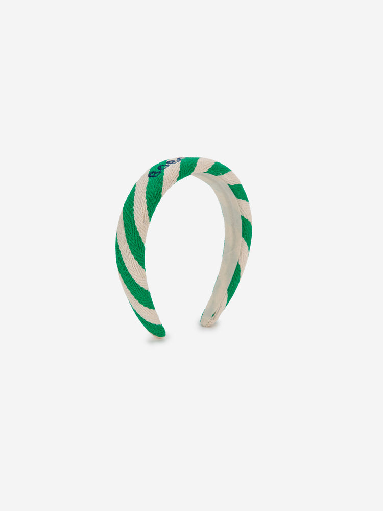 Bobo Choses Stripes Headband - Green