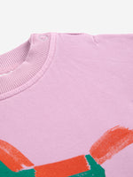 Bobo Choses Rocking Horse Body Sweatshirt - Lavender