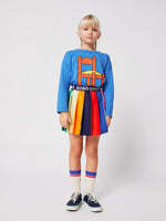 Bobo Choses Color Block Pleated Skirt