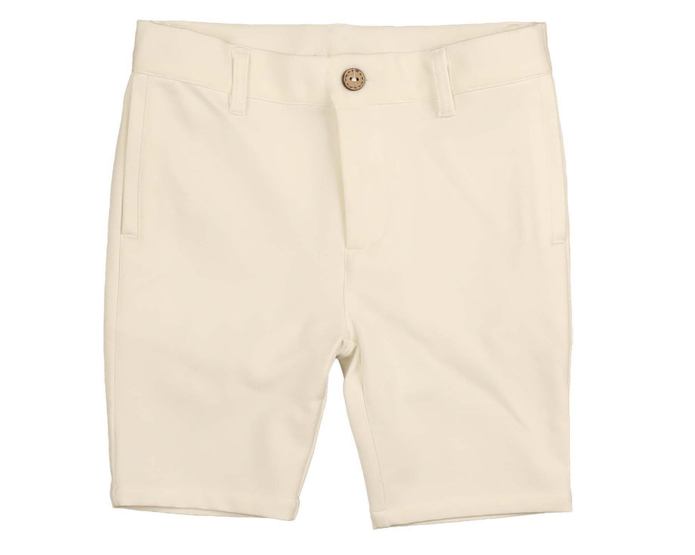 Belati Basic Bermuda Shorts - Ivory