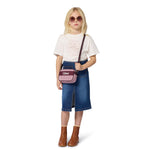 Chloe Crossover Bag - Maroon