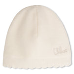 Chloe Knitted Beanie and Bootie Set - Off White