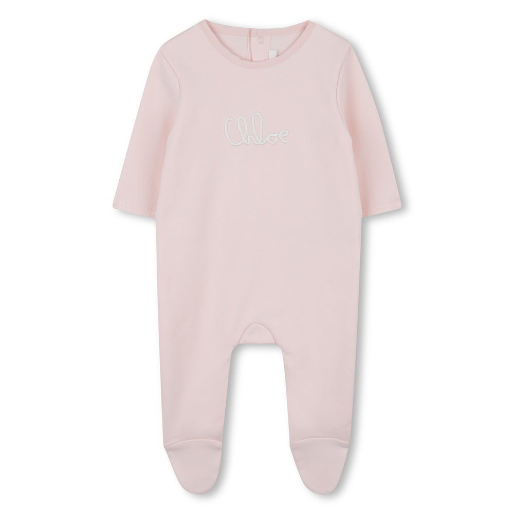 Chloe Footie with Blanket Gift Set - Pink Powder