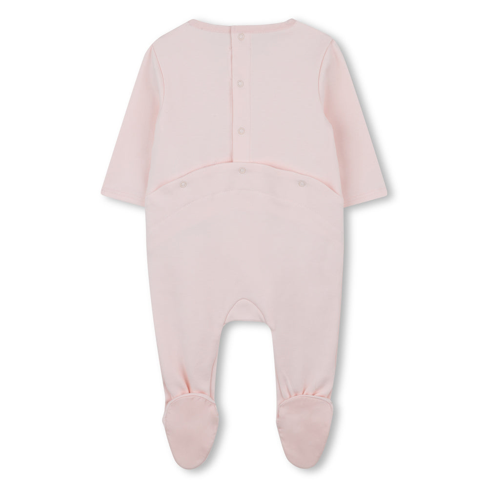 Chloe Footie with Blanket Gift Set - Pink Powder