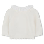 Chloe Knitted Ruffle Outfit - Off White