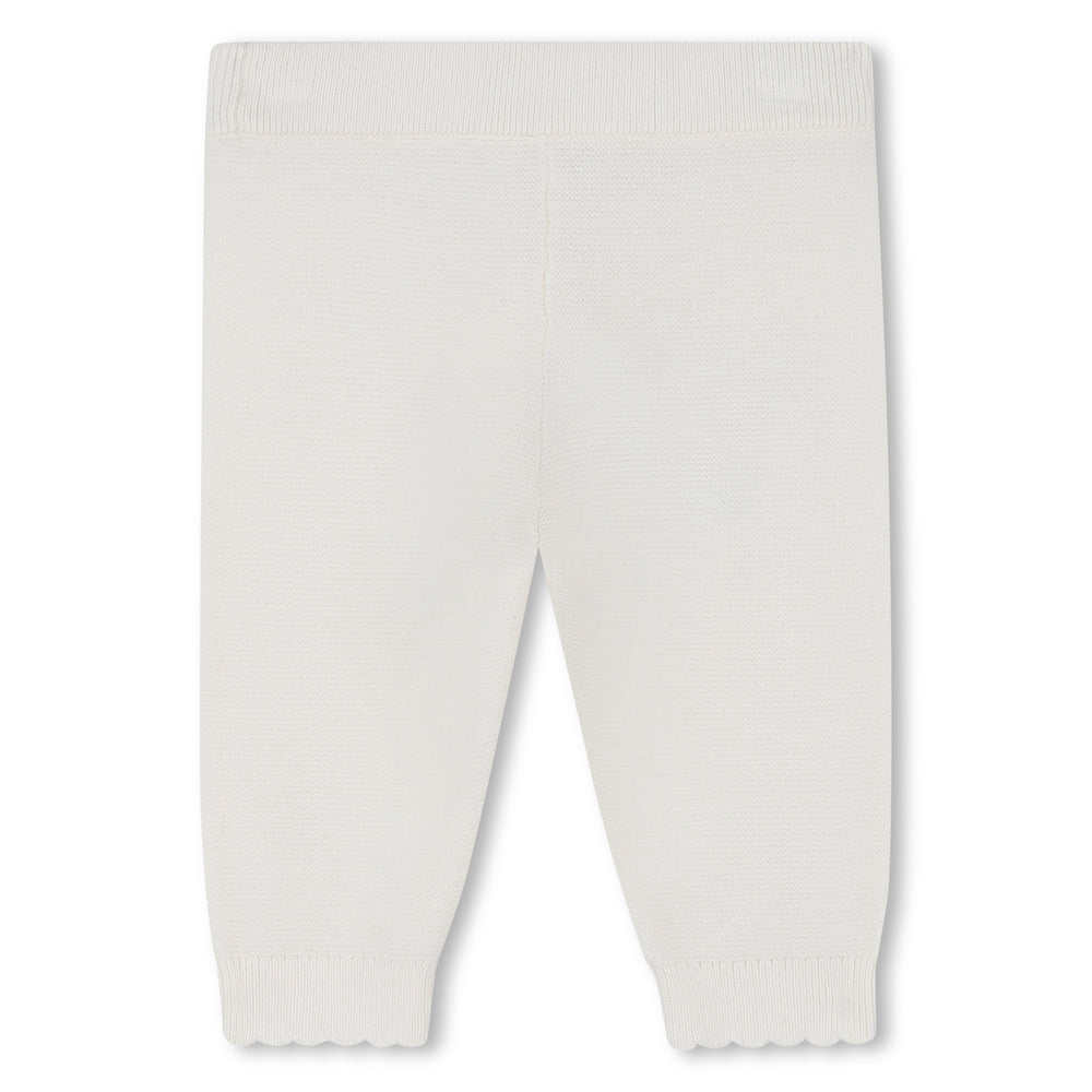 Chloe Knitted Ruffle Outfit - Off White