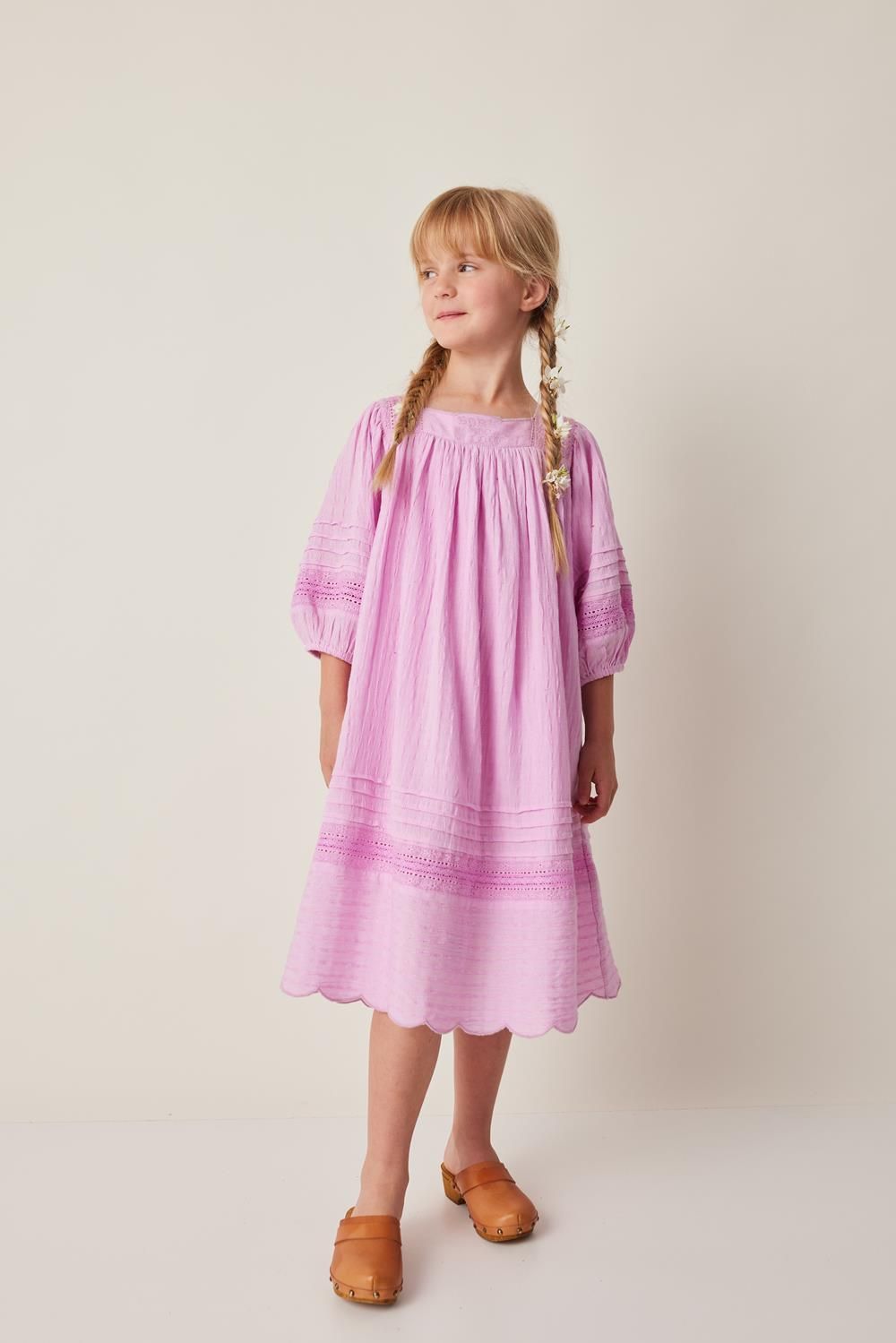 Tocoto Vintage Long Cotton Dress