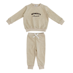 Coco Blanc Sweatshirt Set - Tan