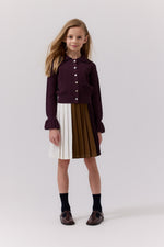 Cottier Tiffany Cardigan - Black Cherry