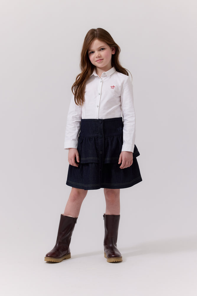 Cottier Jill Denim Skirt
