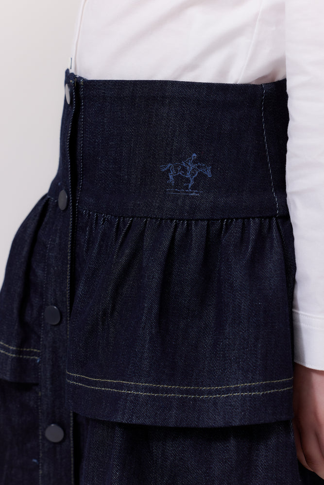 Cottier Jill Denim Skirt