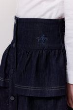 Cottier Jill Denim Skirt