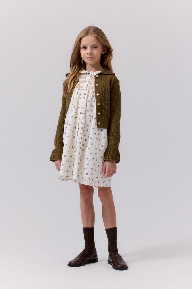Cottier Luna Dress - Violet