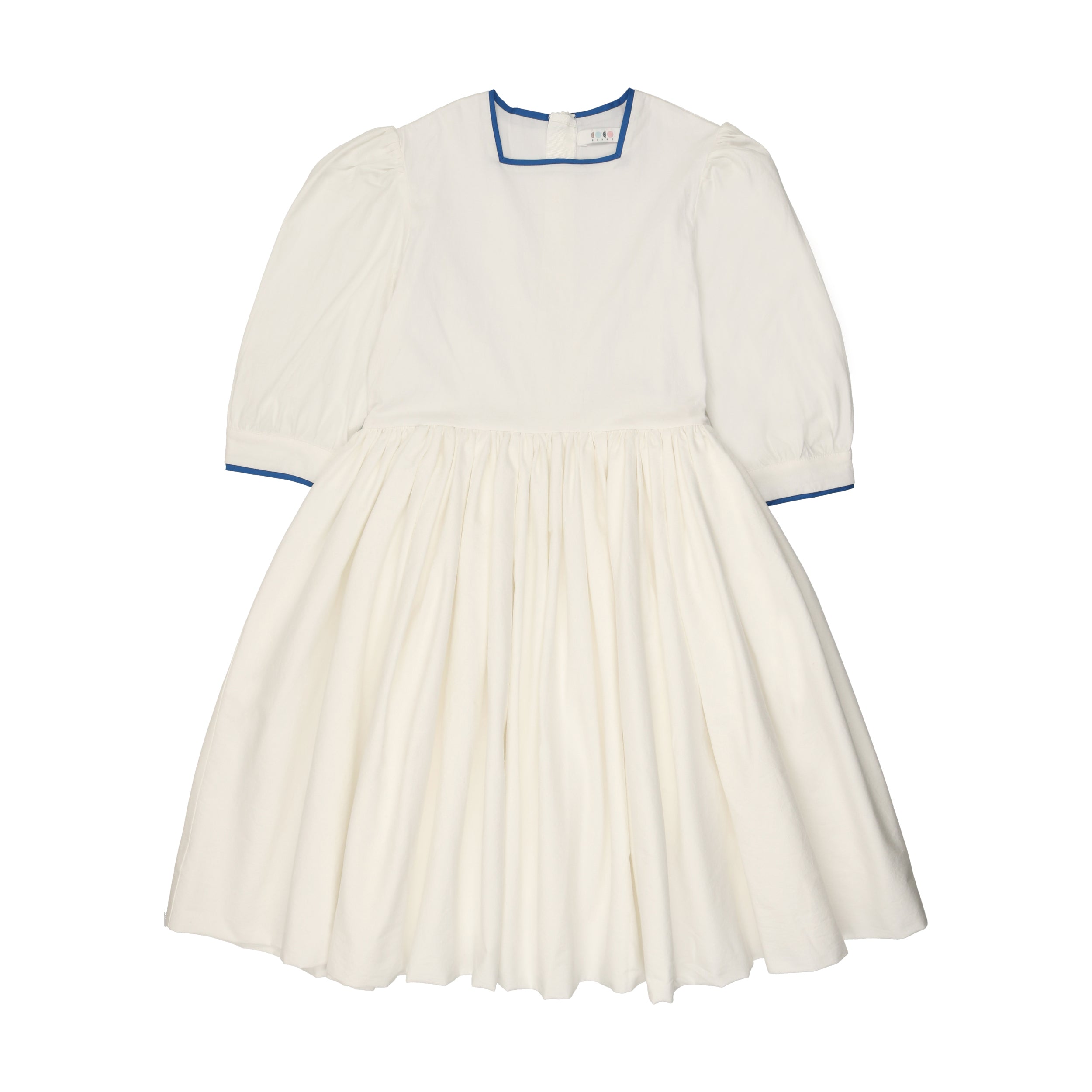 Coco Blanc Ivory 3/4 Square Neck Dress 6