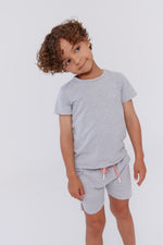 Crew Kids Cotton Shorts - Grey