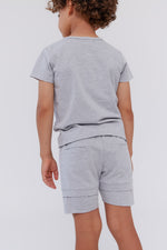 Crew Kids Cotton Shorts - Grey