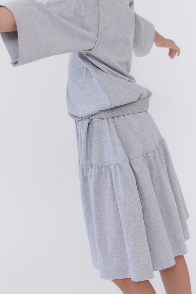 Crew Kids Cotton Knot Top - Grey