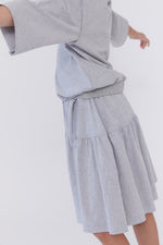 Crew Kids Cotton Knot Top - Grey