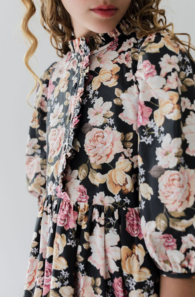 Petite Amalie Romantic Floral Print Dress