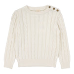 Analogie Cable Knit Sweater - Cream
