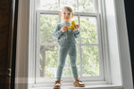 Analogie Cable Knit Set - Dusty Blue