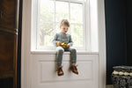 Analogie Cable Knit Set - Dusty Blue