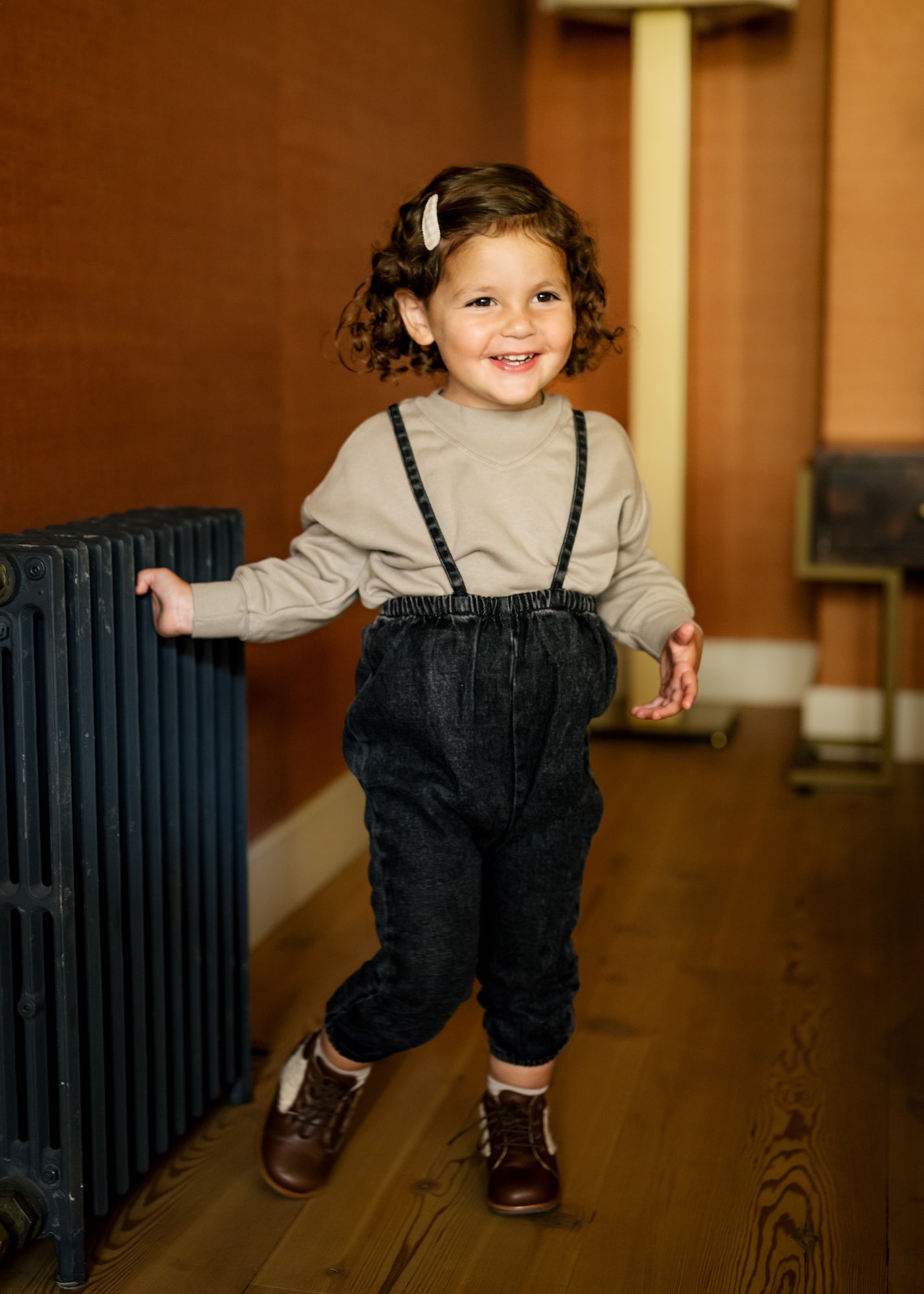 Analogie Bubble Suspender Pants - Black Denim – The Shoppe Miami