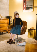 Analogie Denim Skirt - Blue