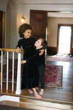 Lil Legs Boys Shabbos Lounge Set - Black