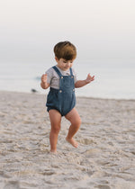 Analogie Bib Romper - Dark Wash